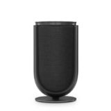 Beolab 8 – Black Anthracite, Grey Melange Fabric Cover, Table stand