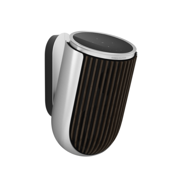 Beolab 8 – Natural Aluminium, Dark Oak, Wall Bracket