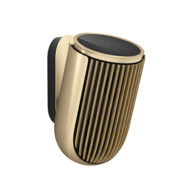 Beolab 8 - Gold Tone, Oak cover, Wall Bracket