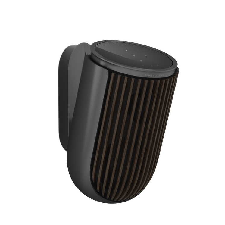 Beolab 8 – Black Anthracite, Dark Oak, Wall Bracket