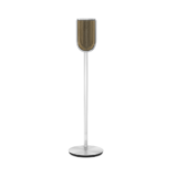 Beolab 8 – Natural Aluminium, Oak cover, Floor Stand