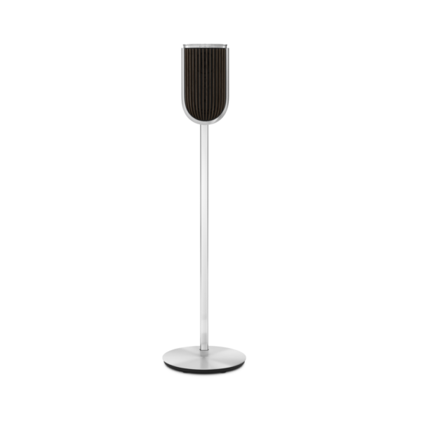 Beolab 8 - Natural Aluminium, Dark Oak, Floor Stand
