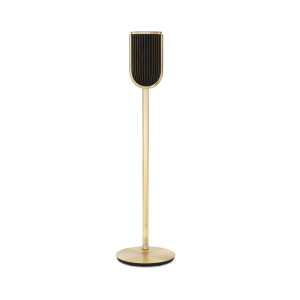 Beolab 8 - Gold Tone, Dark Oak, Floor Stand