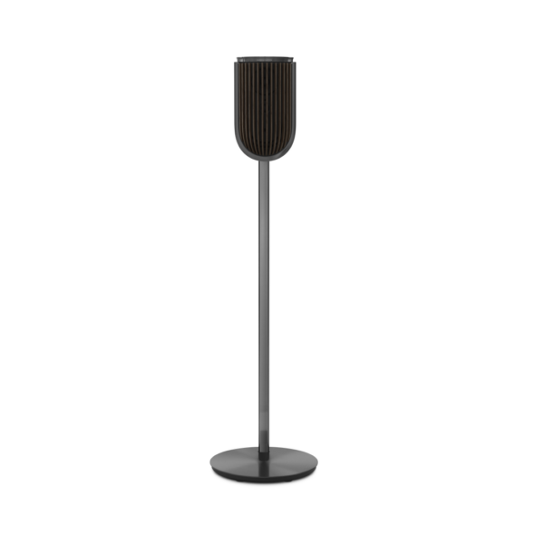 Beolab 8 - Black Anthracite, Dark Oak, Floor Stand