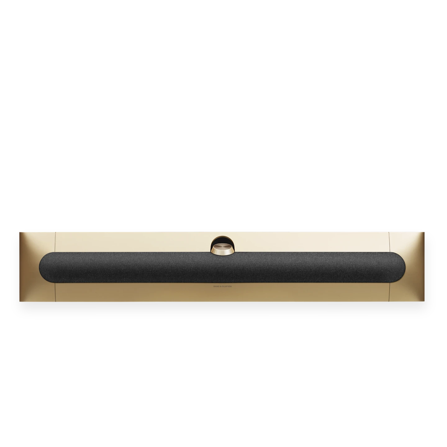 Beosound Premiere – Gold Tone, Grey Melange Fabric Cover