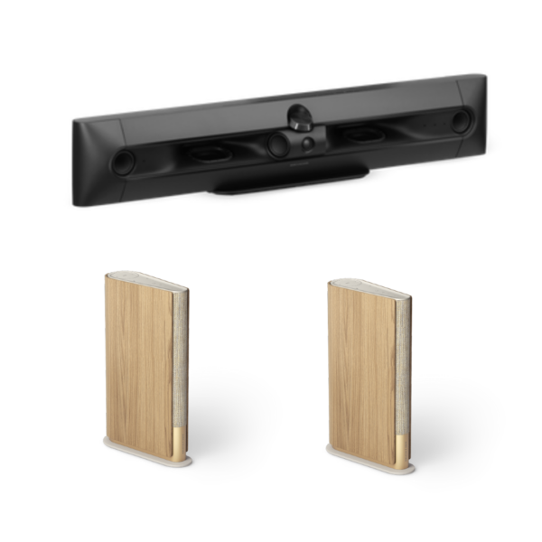 Surround set με Beosound Premiere και 2 Beosound Emerge – Natural