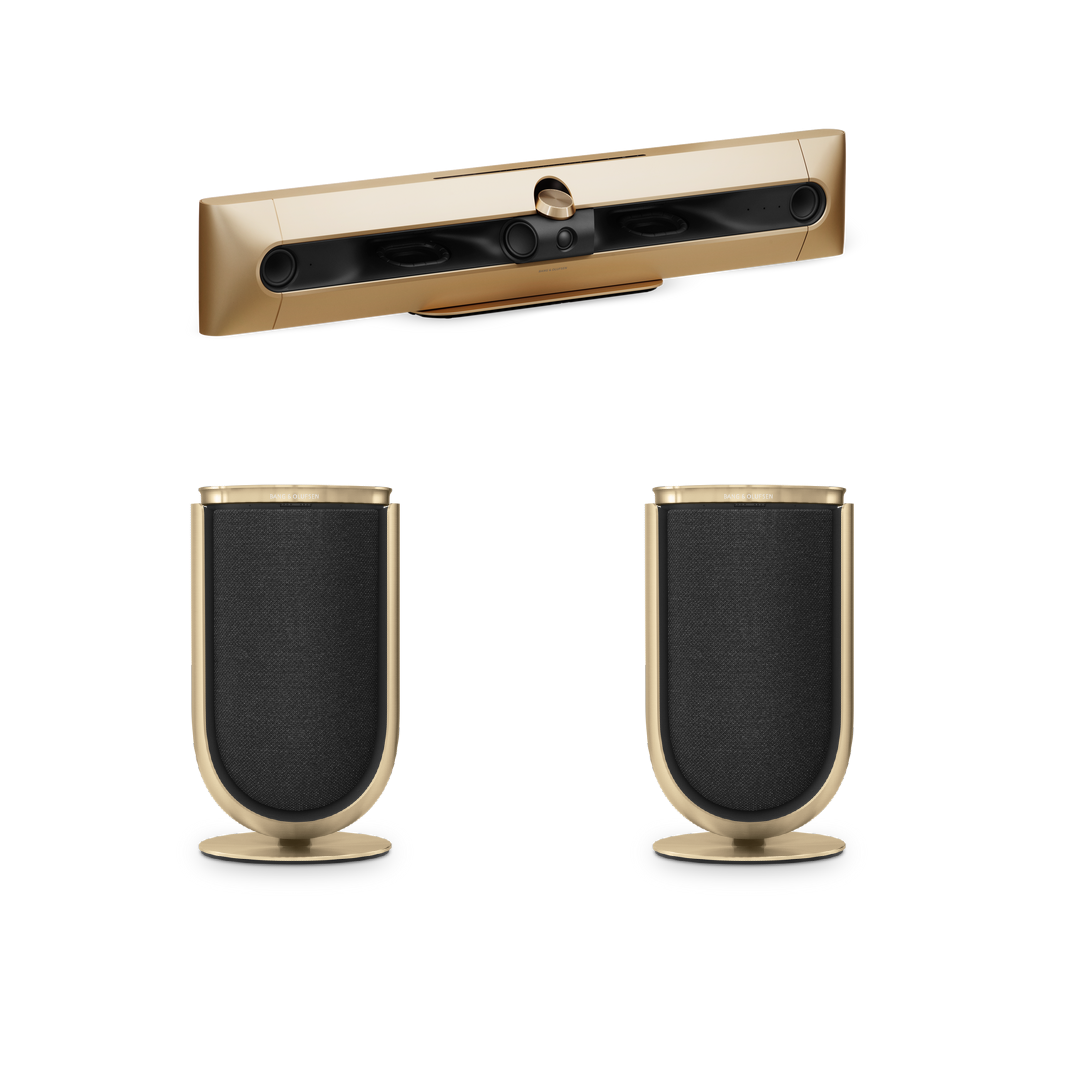 Surround set με Beosound Premiere και 2 Beolab 8 – Gold Tone